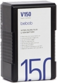 Bebob V-Mount battery 14.4V / 10,2Ah / 147Wh