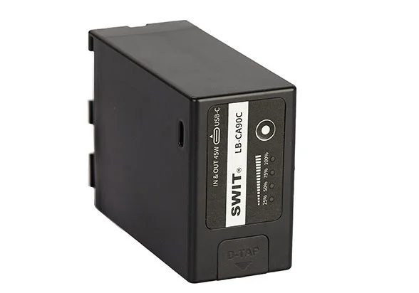 SWIT LB-CA90C | 90Wh BP-A-type DV battery with USB-C and D-tap, fully compatible with Canon BP-A60/A