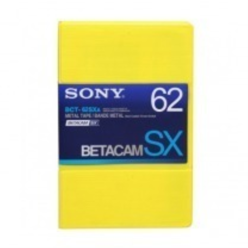 Sony BCT62SXA - 224m/60Min.1/2&amp;quot;  Betacam SX Digital (Metall) Cassetten