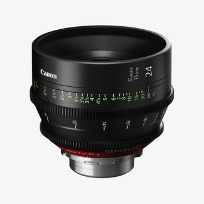 Canon CINE LENS CN-E24MM T1.5 FP X (Mete