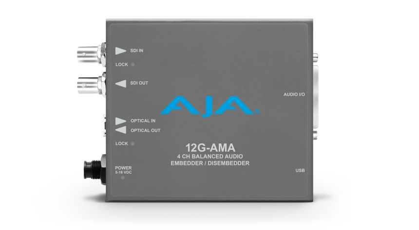 Aja AJ-2007 UDC SD/HD/3G/down/cross conversion, 2-ch, unbalanced audio output