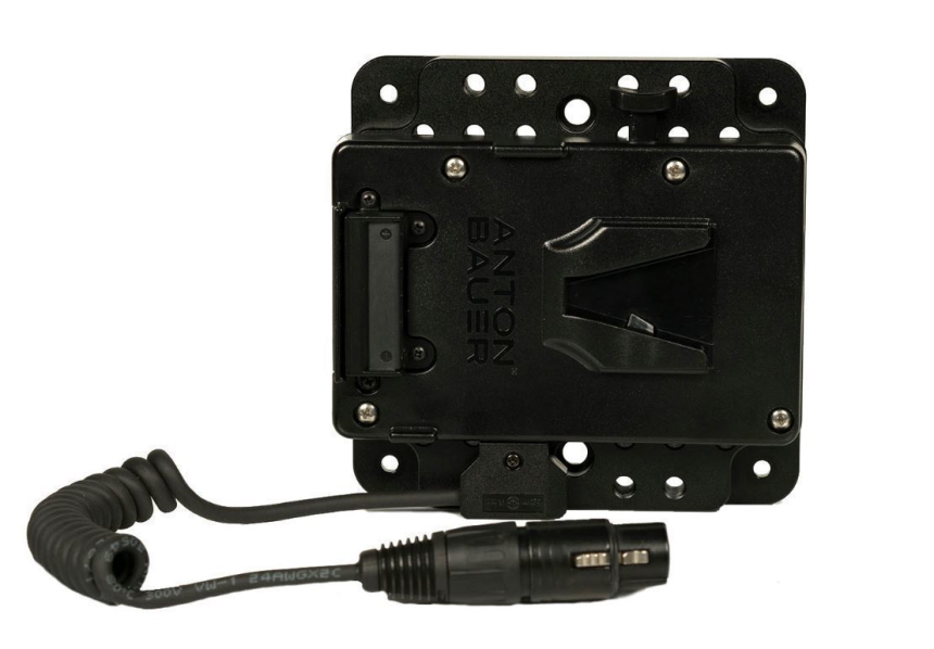 SmallHD V-Mount Battery Bracket with PWR-ADP-CPLATE (FOR 17&amp;quot;)