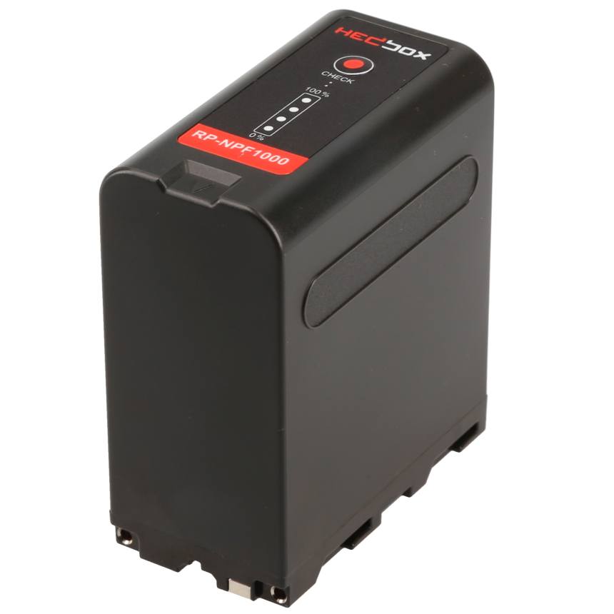 Hedbox RP-NPF1000 - 77Wh / 10400mAh- 4A / 70W Max Load- 4 LED Power Meter