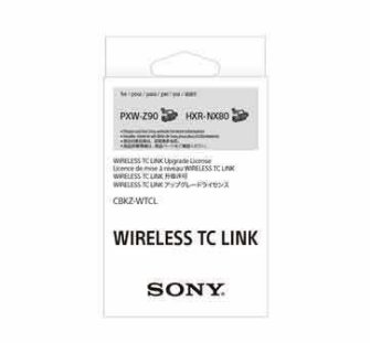 Sony CBKZ-WTCL - License W/less T/code Link PXWZ90HXRNX80