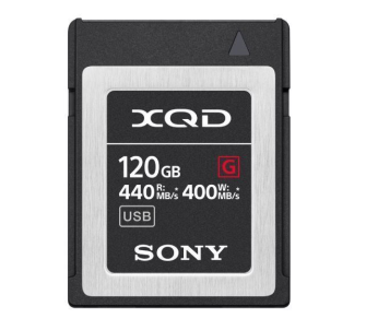Sony XQD Card 120GB QDG120F - 440MB/s