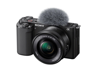 Sony Alpha Vlog Kamera Set ZVE10 mit 16-50mm Objektiv