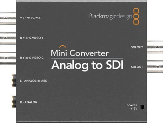 Blackmagic BM-CONVMAAS2 Mini Converter - Analog to SDI 2