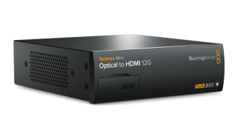 Blackmagic Design Teranex Mini - Optical zu HDMI 12G (ohne SFP-Modul)