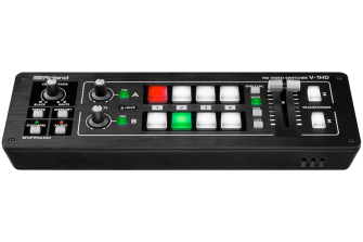 ROLAND V-1HD+ 4 CH. HD VIDEO SWITCHER, 720P/1080I/1080P FORMATS, W. SCALER &amp; 2 MIC PRE-AMPS
