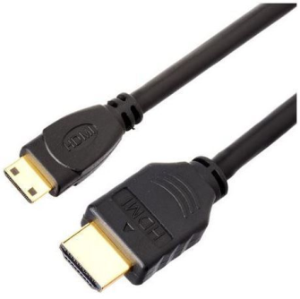 Teradek (Type A) Full-HDMI Male to (Type C) Mini-HDMI Male Cable (12in/30cm)
