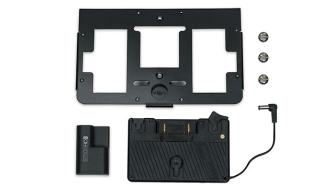 SmallHD Gold Mount battery bracket with mounting plate for 700 series