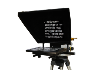 Autocue Professional Series 12&quot; with Folding Hood and Gold Plate - Reading Range: 4.5 m (15ft), Brig