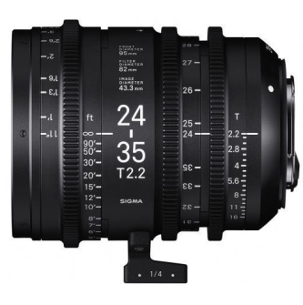SIGMA Vollformat 24-35mm T2,2 Cinema Objektiv (Canon EF)