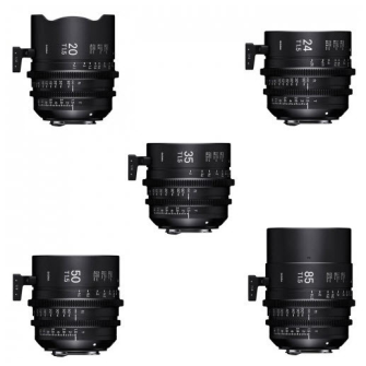 SIGMA 20mm + 24mm + 35mm + 50mm + 85mm T1,5 Kit (Sony-E)