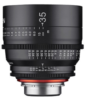 Samyang XEEN 35mm T1.5 FF Cine Nikon / Formatabdeckung: Full Frame