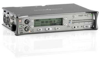 SOUND DEVICES 702T Portable time code-enabled digital audio recorder, 2-channel, CF only, 1)