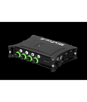 Sound Devices MixPre-6 II - 4 XLR/TRS Combo input 8-track audio recorder, 32bit float recording,192k