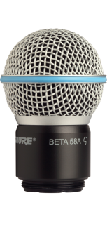 Shure RPW118 Beta 58A Funkmikrofonkopf, Superniere