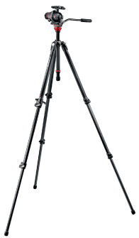 Manfrotto 755CX3 MDEVE TRIPOD 50 MM H.B. CARBON