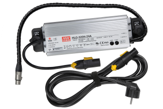 Vevlet VL4IP54-PSU - Light 4 IP54 AC power supply + mount plate