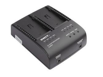 SWIT S-3602F| 2x2A DV charger compatible to Sony NP-F series