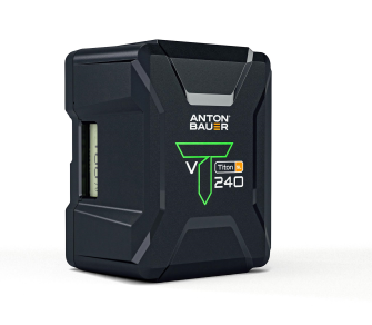 Anton Bauer Titon 240 V-Mount Battery - V-Mount Lithium Ion Battery, 14.4 volts, 238Wh