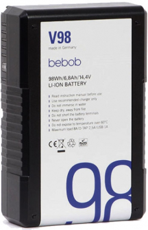 Bebob V-Mount battery 14.4V / 6,8Ah / 98Wh