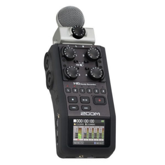 Miete: Zoom H6 6-Kanal Handy Recorder mit austauschbarem Mic-System