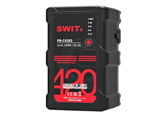 SWIT PB-C420S | 420Wh High-load Heavy-duty Battery, V-Mount, also ideal for long term use 