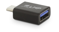 LMP USB-C (m) zu USB-A (f) Adapter, 5G/3A, schwarz