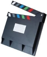 Cavision Acryl Filmklappe 28cm x 23cm (neue, verbesserte Version farbig)