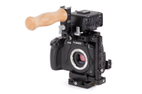 Wooden Camera - Unified DSLR Cage (Small) with Wood Grip
