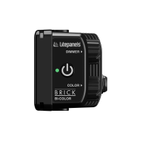 Litepanels Brick Bi-Color Powerful Bi-Color on-camera ENG light, with built in P-Tap connector. IP65